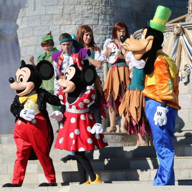 Disney World Orlando Characters and Crew