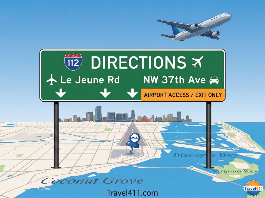 Airport Cruise Port Hotels Directions 900