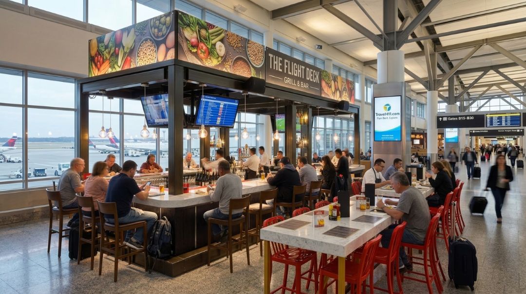 Dining Inside Airports